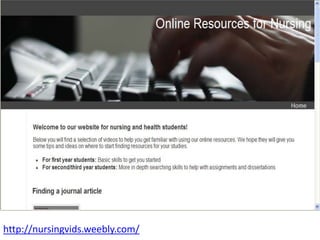 http://nursingvids.weebly.com/
 
