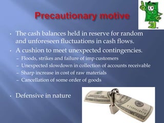 cash management overview and its strategiespptx | PPTX