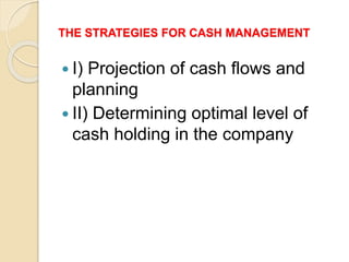 cash management | PPTX