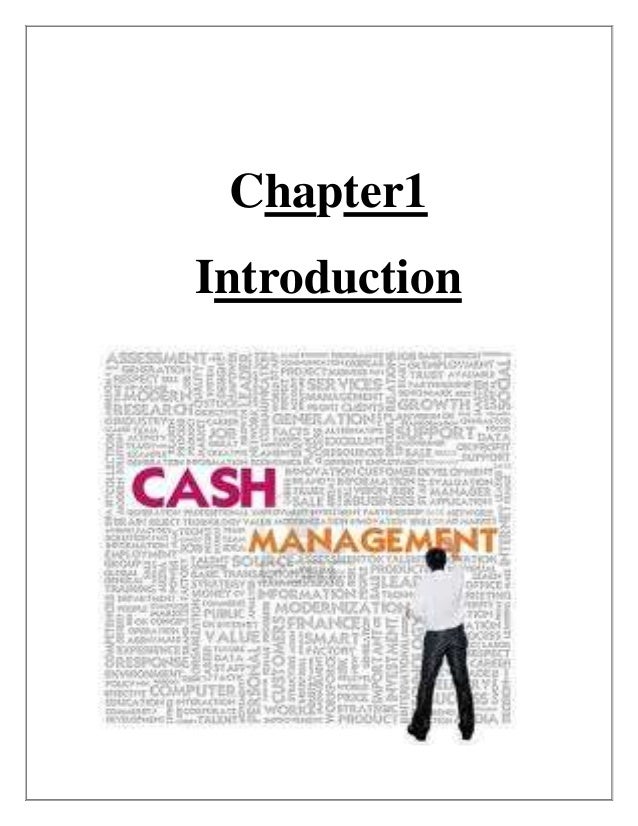 Cash management project