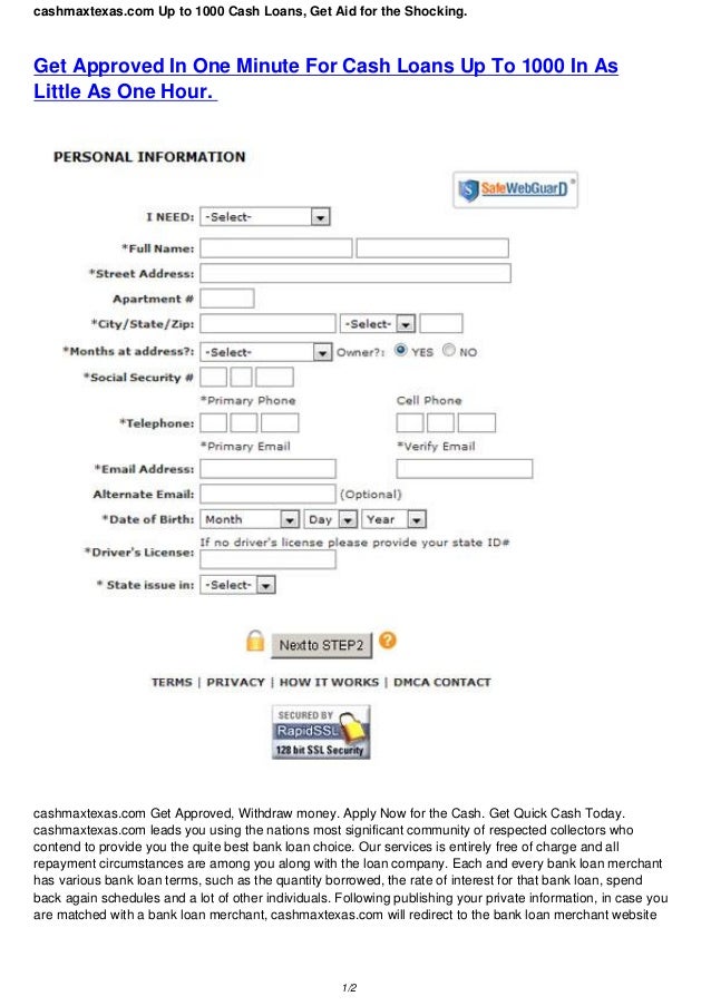 CashMaxTexas.com