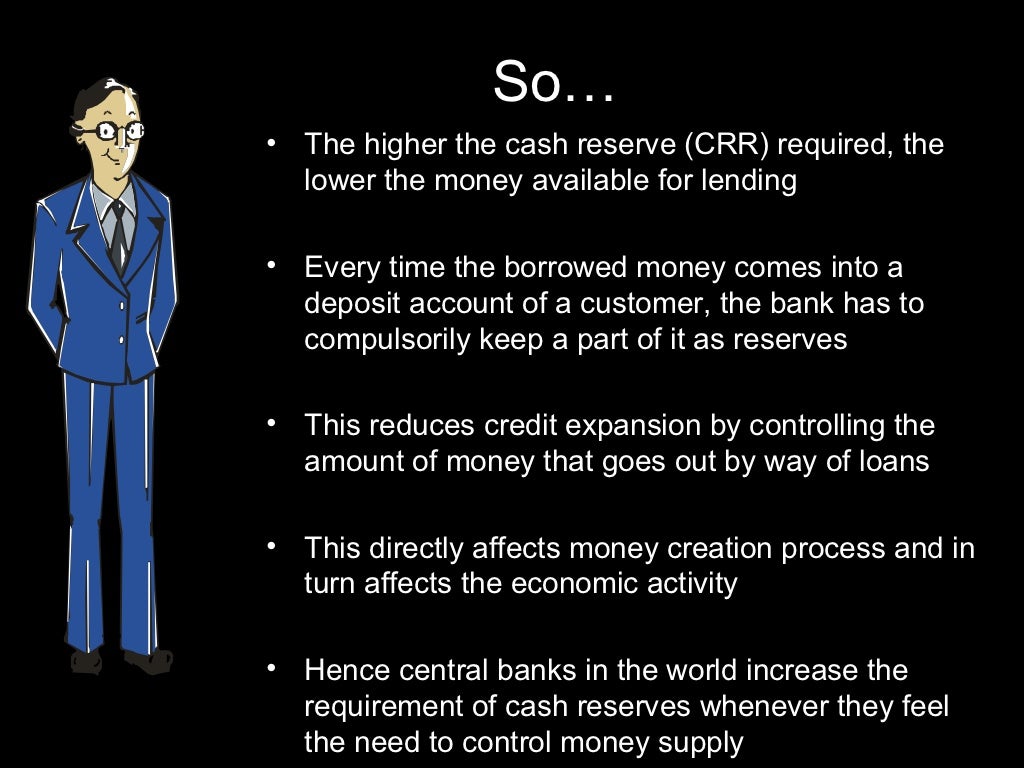Cash reserve ratio