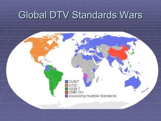 Global DTV Standards Wars 