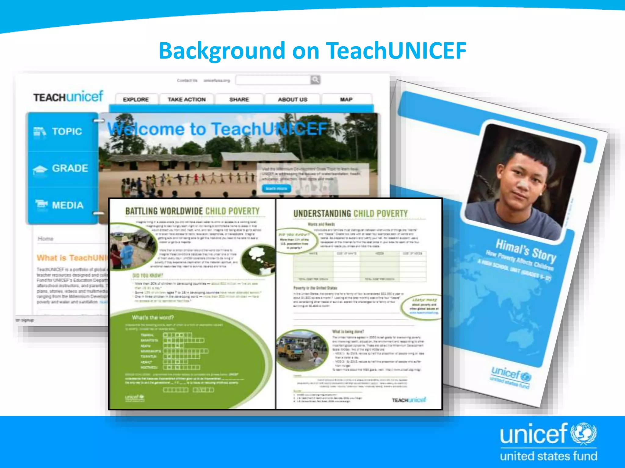 Background on TeachUNICEF
 