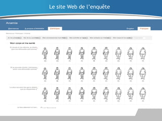Le site Web de l’enquête

 