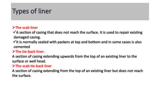 Casing (2) casing setting depth casing string | PDF