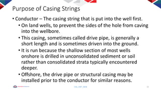 PetroTeach Casing and cementing Design webinar 01 10_2020 | PDF