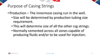 PetroTeach Casing and cementing Design webinar 01 10_2020 | PDF