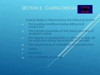 Oil and Gas Well Casing Design Lecture 1 | PDF
