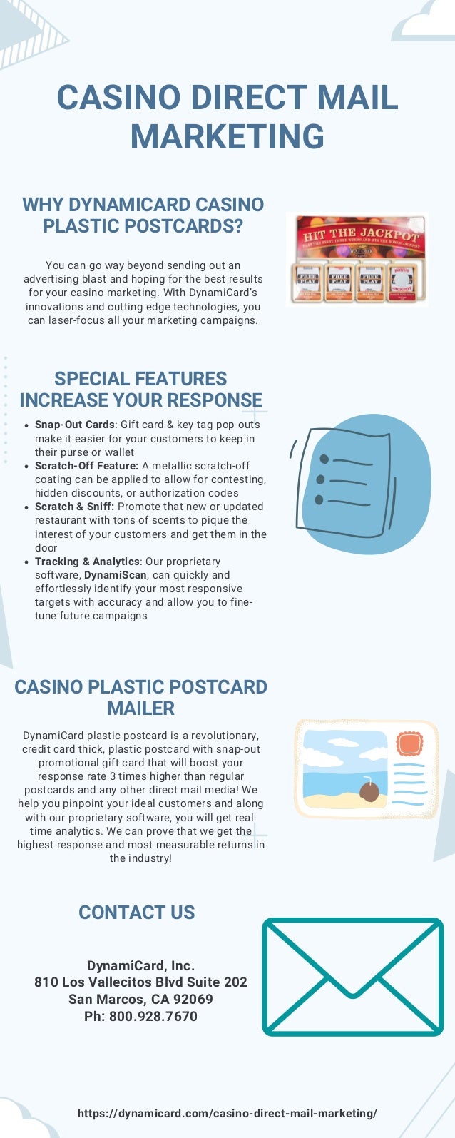 Casino Direct Mail Marketing