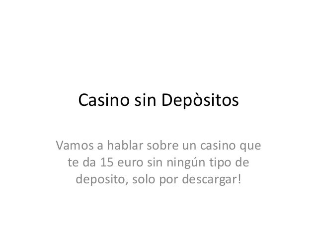 Bonos Sin Dep sito en Espa a