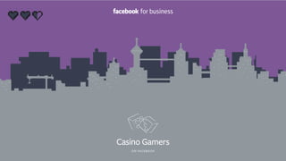 Casino Gamers
ON FACEBOOK
 