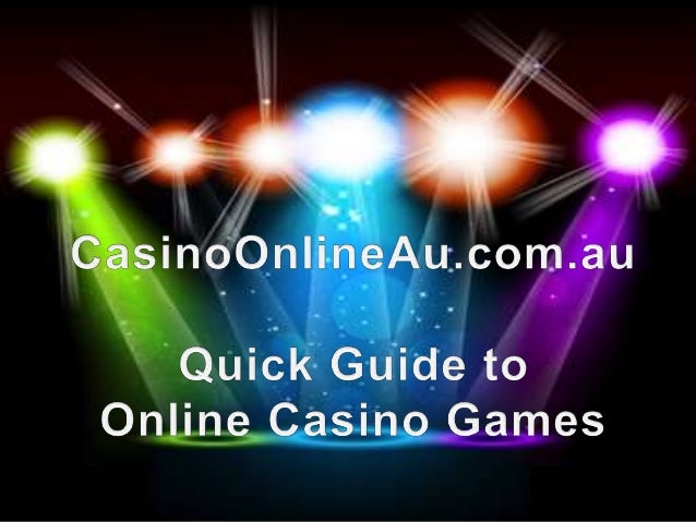 How To Play Online Casino In Australia