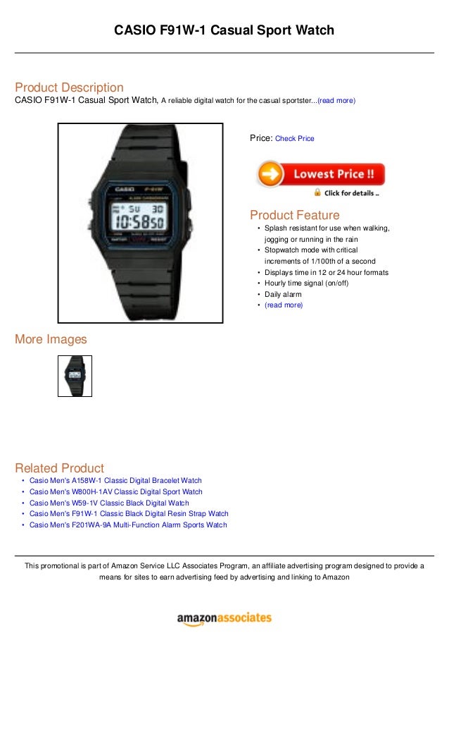 casio f91w 24 hour mode