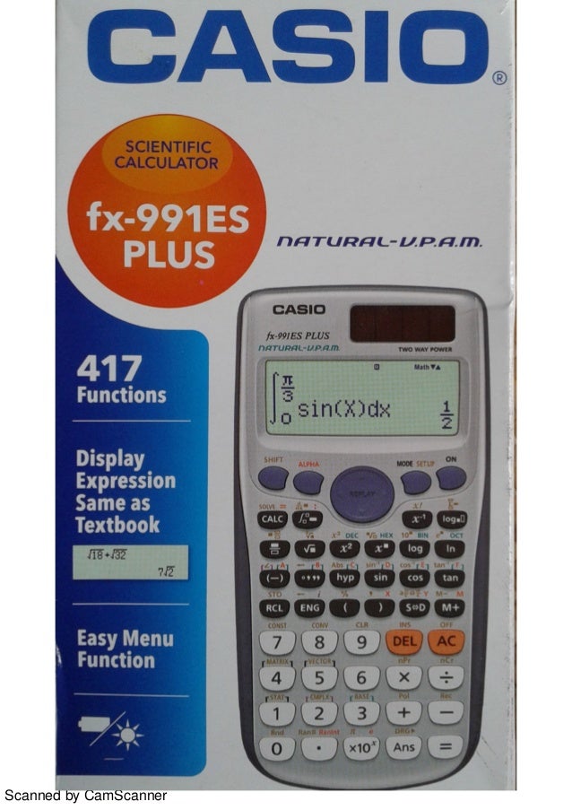 casio es