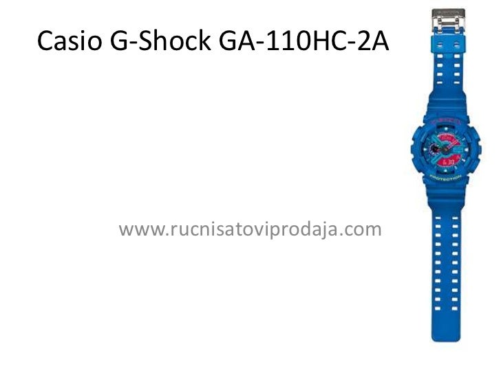 Casio g shock ga-110 hc-2a