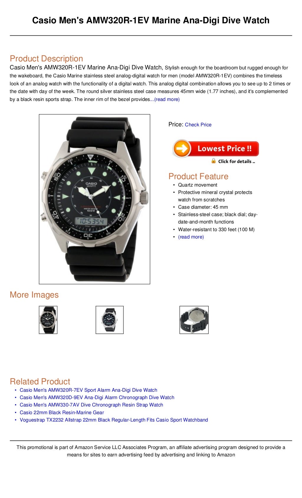 casio amw320