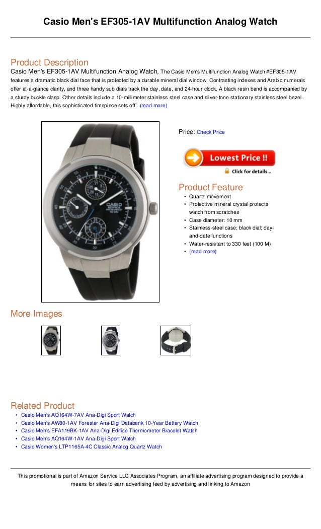 casio ef 305 price