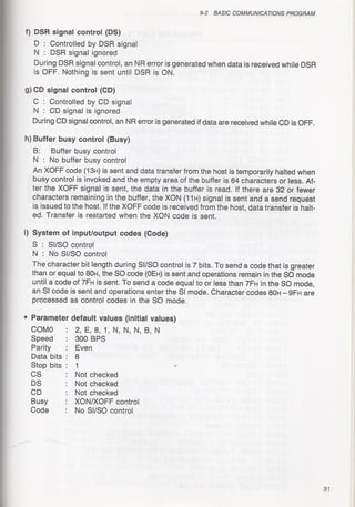 Casio pb 1000 technical reference