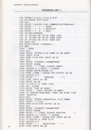 Casio pb 1000 technical reference