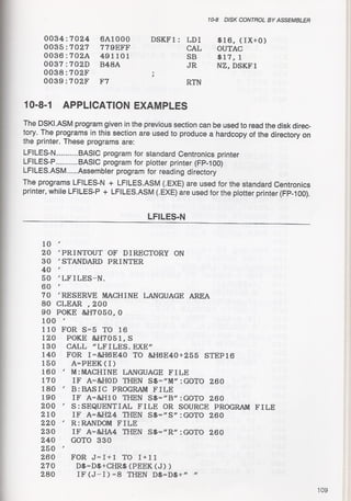 Casio pb 1000 technical reference