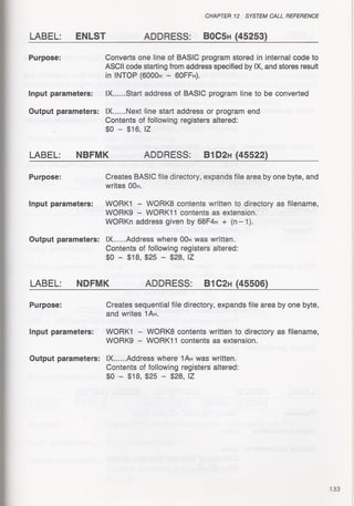 Casio pb 1000 technical reference