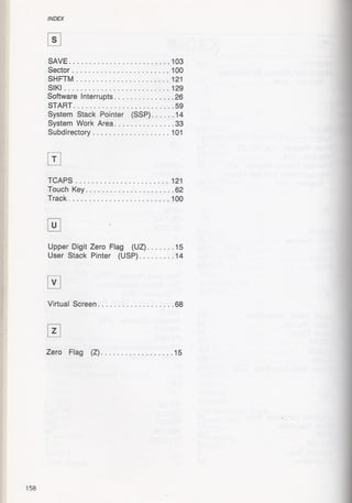 Casio pb 1000 technical reference