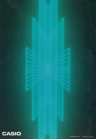 Casio pb 1000 technical reference