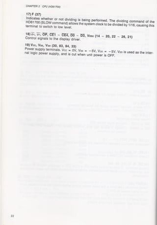 Casio pb 1000 technical reference