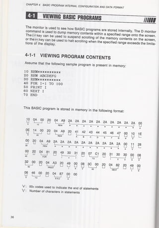 Casio pb 1000 technical reference