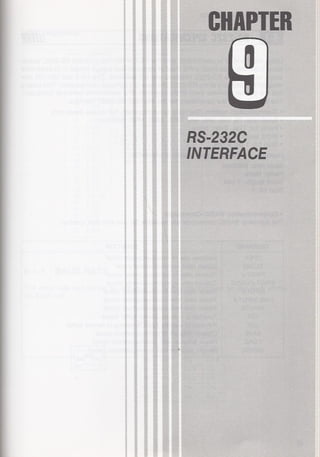 Casio pb 1000 technical reference