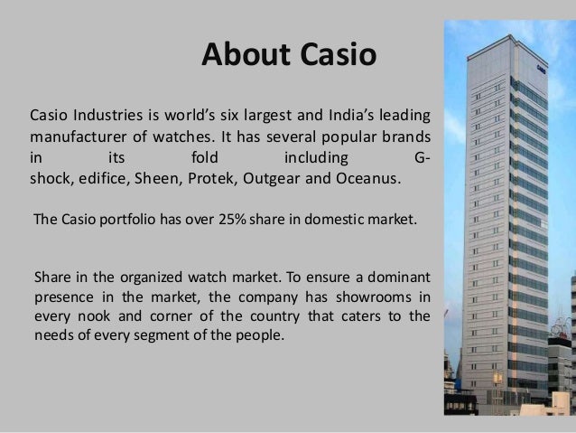 casio watch company