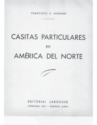 CASITAS PARTICULARES DE NORTEAMÉRICA
