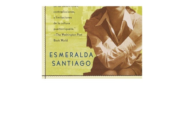 Casi una mujer esmeralda santiago pdf online