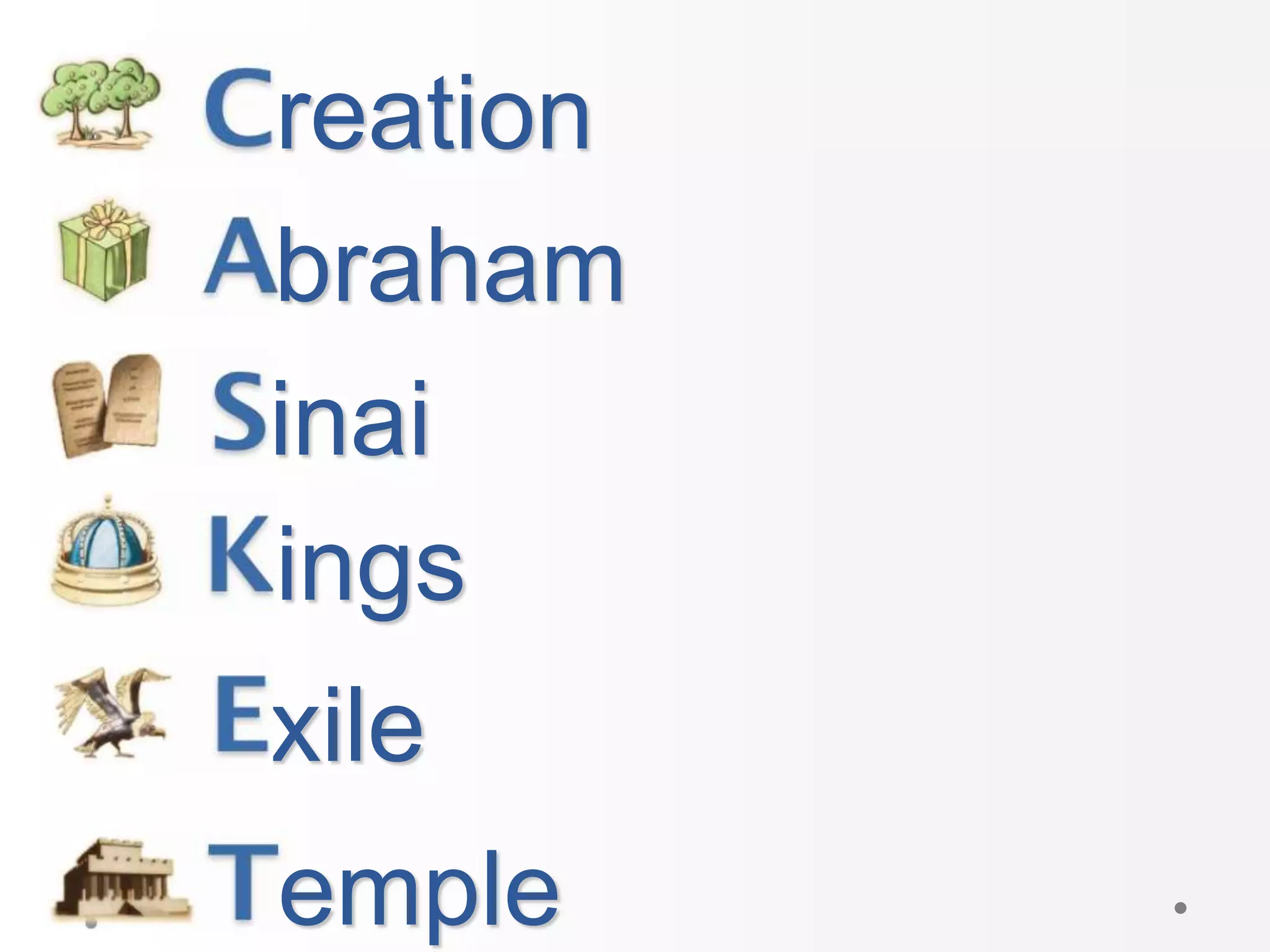 inai
ings
xile
reation
braham
emple
 