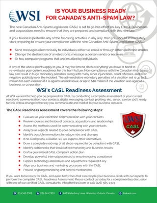 Is Your Business Ready For Canada's Anti-Spam LAW? | PDF