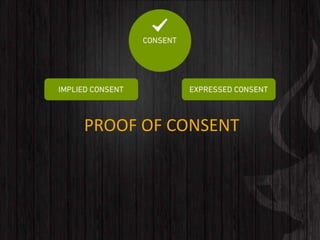 PROOF OF CONSENT
 