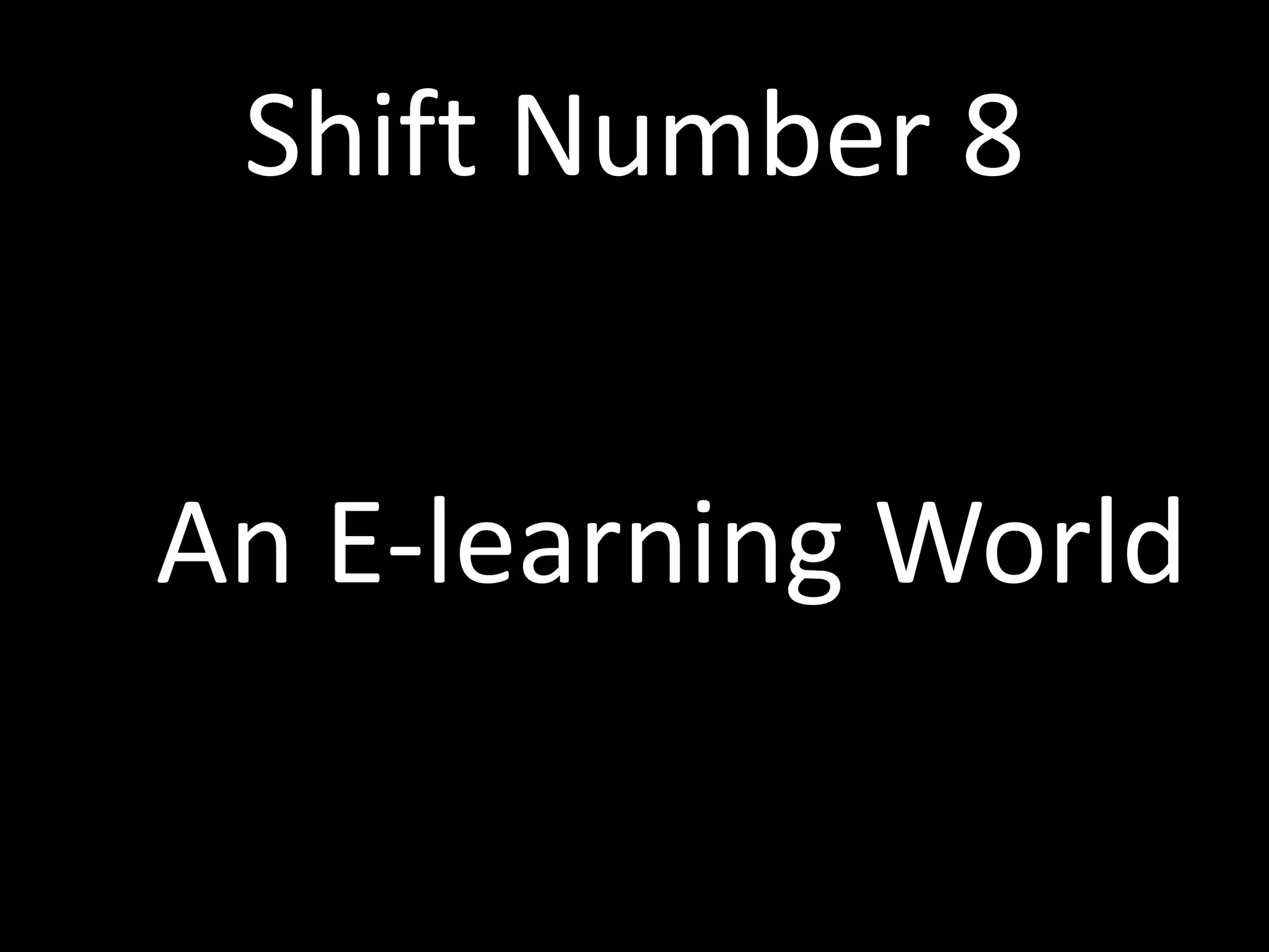 Shift Number 2Islands in the Stream: DVD, CD, and death thereof