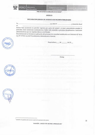 CAS N° 006-2020-UGEL-M