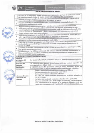 CAS N° 006-2020-UGEL-M