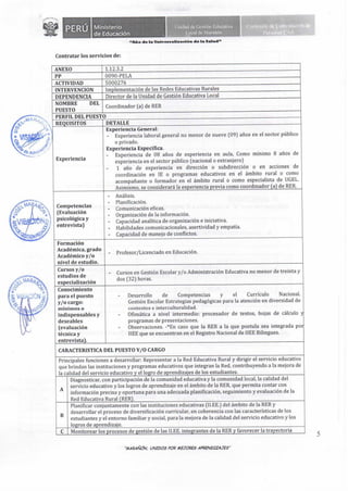 CAS N° 006-2020-UGEL-M