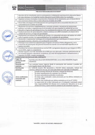 CAS N° 006-2020-UGEL-M