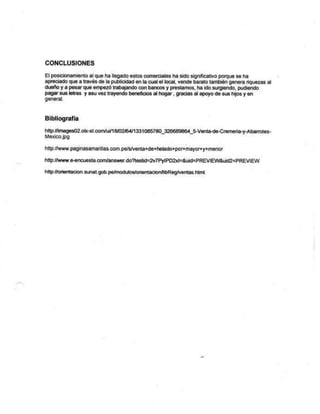 ESTUDIO DE CASO: COMPETITIVIDAD DE UNA EMPRESA DEDICADA A LA VENTA DE PRODUCTOS DE CONSUMO DOMESTICO - 2014