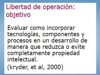 Estudio de libertad de operación para líneas transgénicas de papa y de arroz hechas en Colombia: Avances 