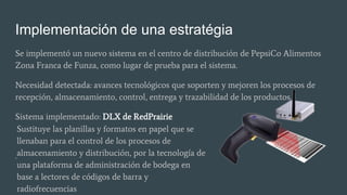 Redprairie Tool Caso -zona franca pepsico- | PPTX