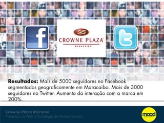 Crowne Plaza Maruma Presença na Web e Estratégia de Mídias Sociais