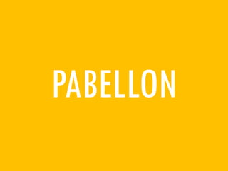 PABELLON
 