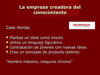 Empresa Creadora de Conocimiento