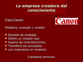 Empresa Creadora de Conocimiento