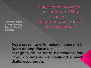 Yamila Mareco,
Vanesa Gallego,
Brenda Aguirre
5to 2da
 